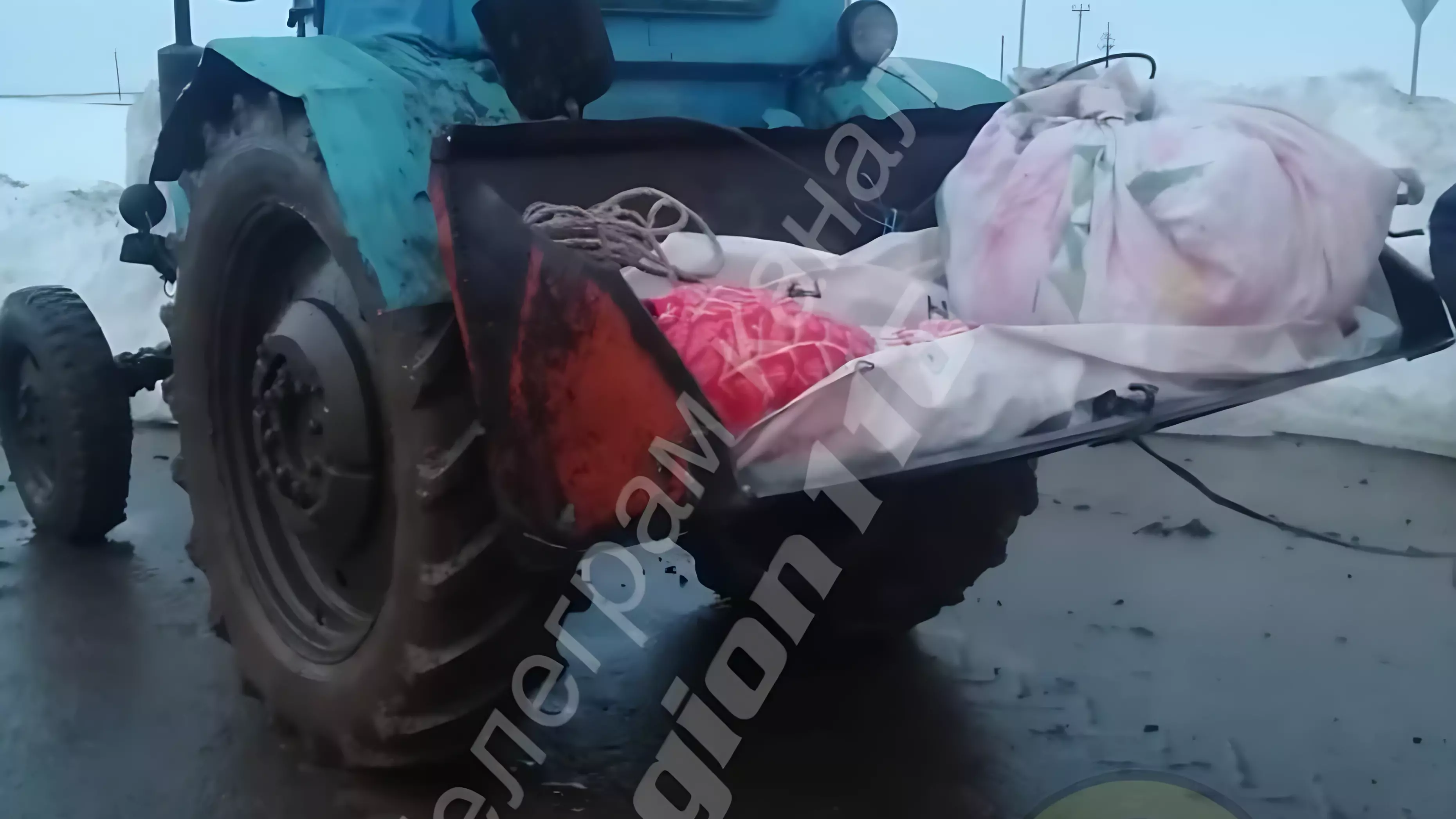 Труп пенсионерки в Татарстане пришлось вывозить в ковше трактора
