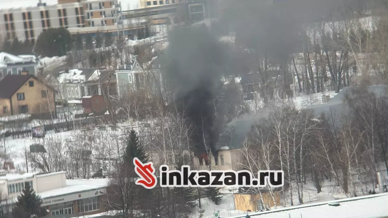 Пожарные обратились к «Водоканалу» из-за возгорания в танковом училище