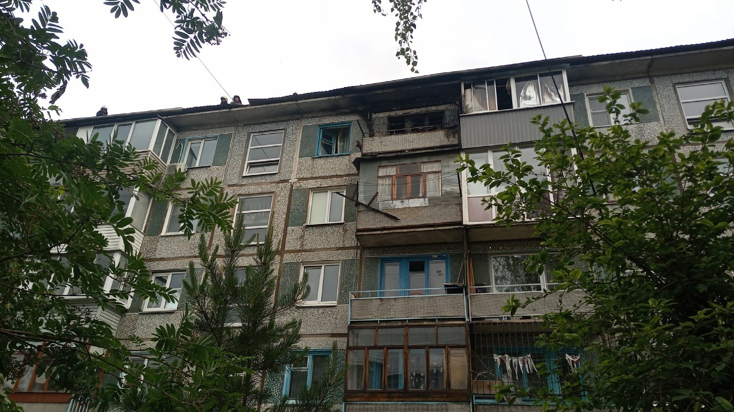 Дом №5 по улице Волгоградская в Омске